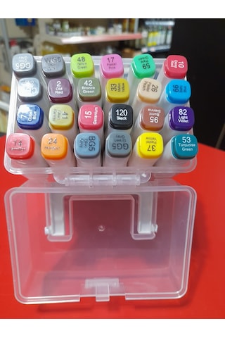 Touch Silky Çift Uçlu Artist Marker Kalemi 24'lü