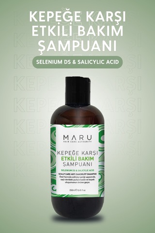 Maru Kepeğe Karşı Etkili Bakım Şampuan & Dandruff Selenium 250 Ml