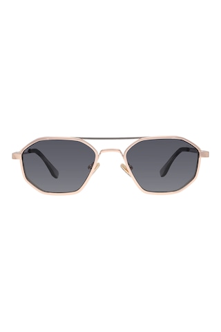 Quantum Q279.c2 51 Polarize Unisex Güneş Gözlüğü Altın