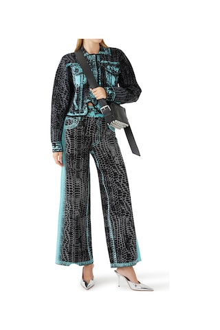 Ph5 Kadın Oversize Kısa Ceket Siyah