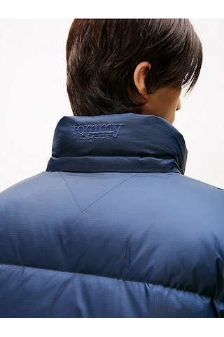 Tommy Hilfiger Tjm Alaska Down Puffer Ext Erkek Mavi Mont - Dm0dm22036 Mavi