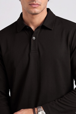 Tommy Life Acı Kahverengi Rahat Form Basic Erkek Polo Yaka T-shirt - 88512
