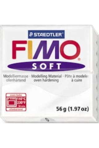Staedtler Fimo Soft Polimer Kil 0 White