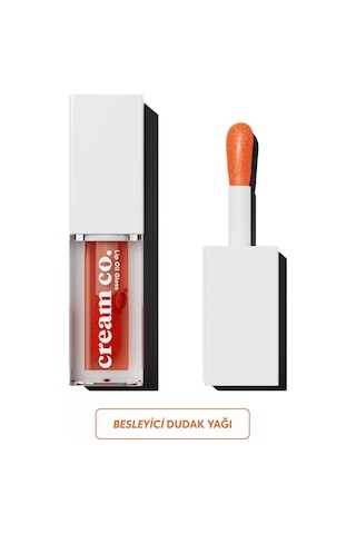 Cream Co. Parlatıcı Nemlendirici Besleyici Dudak Bakım Yağı Lip Oil Gloss Passionfruit