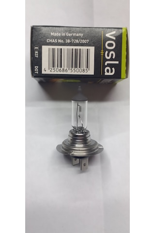 Fıat Egea Vosla H7 12v 55w Halogen Far Ampülü Longlife Uzun Ömürlü