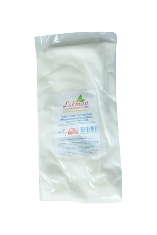 Lokman Epsom Salt Magzenyum Sülfat Yenilebilir İngiliz Tuzu 500 G