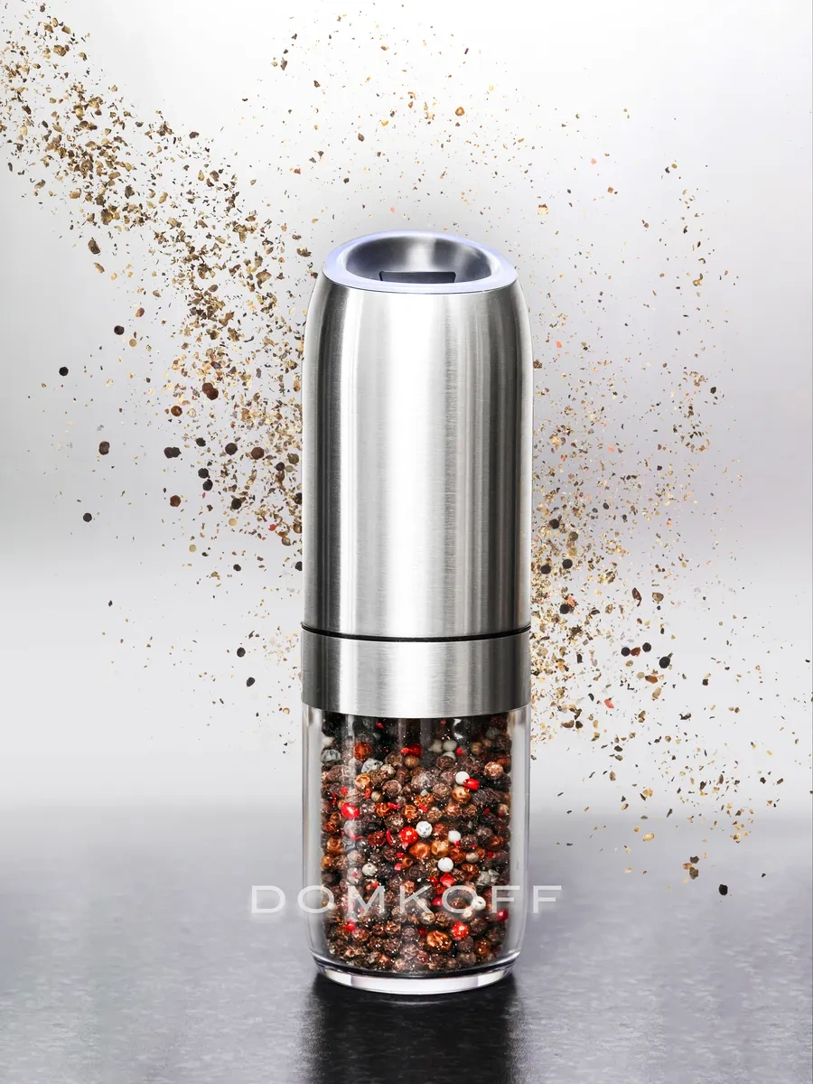 Domkoff Elektrikli Baharat Değirmeni 421796780 Gümüş