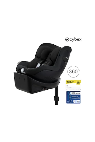 Sirona Gi Plus Isize (Yeni Doğan Minderli ) (Moon Black) (360 Derece Dönen, 0- 4 Yaşa Kadar)