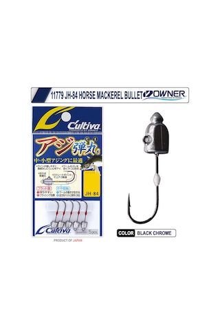 Cultiva Jh-84 0.8gr 8no Horse Mackerel Bullet Jighead