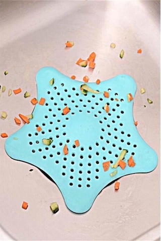 Rose Yıldız Lavabo Süzgeç Lavabo Küvet Süzgeci 16 Cm Çok Renkli