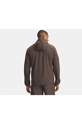 Under Armour Ua Vıbe Woven Jacket Erkek Günlük Rüzgarlık 6003001-200 Kahverengi