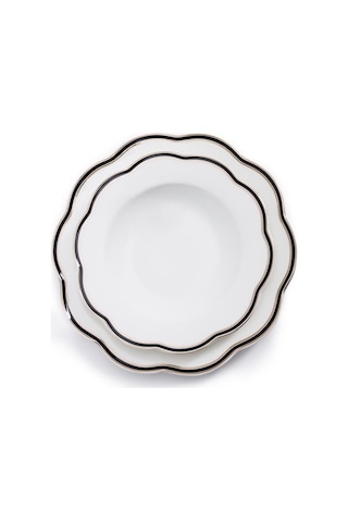 Maxx Doria Garden Collection Line 12 Kişilik 58 Parça Yemek Takımı Pa2128 Beyaz