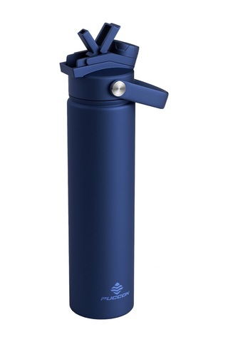 Puccon 750 Ml Lacivert Paslanmaz Çelik Termos/matara/suluk