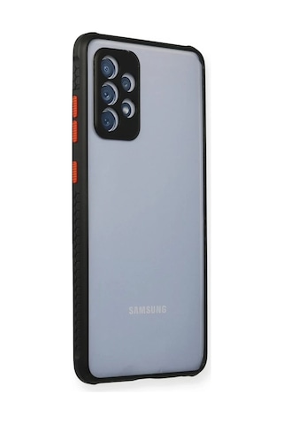 Samsung Galaxy A72 Kılıf Miami Şeffaf Silikon - Siyah 90102907