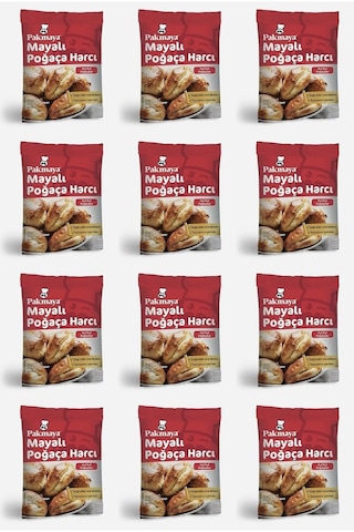 Pakmaya Mayalı Poğaça Harcı 12 x 35 G