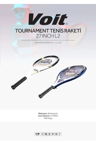 Voit Tournament Pro Tenis Raketi 27 Inch L2 Fosfor