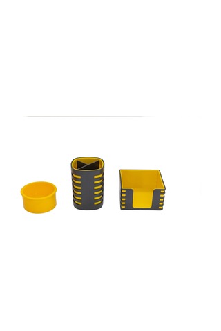 3 Parça Masa Üstü Kalemlik Seti Ofis Seti Diğer