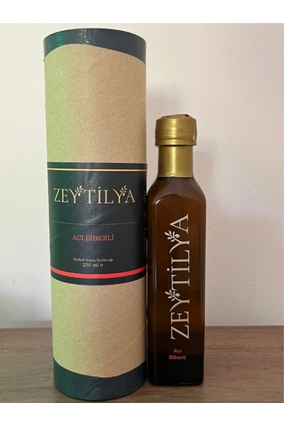 Acı Kırmızı Biberli Zeytinyağı