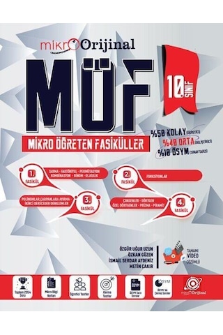 10. Sınıf Matematik Möf Mikro Öğreten Fasiküller Orijinal Mikro 10. Sınıf Matematik Möf Mikro Öğreten Fasiküller Orijinal Mikro