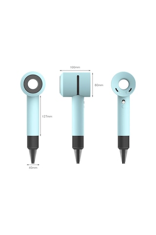 İçin Saç Kurutma Makinesi Darbeye Dayanıklı Silikon Koruyucu Kılıf Siyah