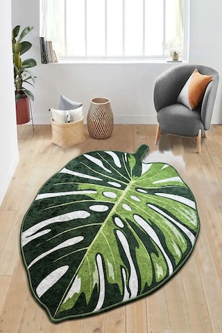 Chilai Home Lapel Green Dekoratif Halı Djt Çok Renkli