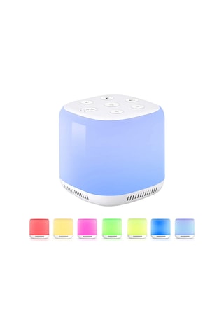 Gajeena Beyaz Gürültü Uyku Cihazı Çocuklar İçin 34 Ses 9 Işık Efekti 1800mah Pil 30-60-90 Dakika Zamanlayıcı Diğer