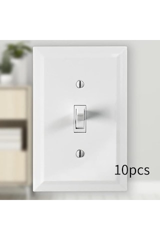 Trendooze Suntek 10 Adet Abd Standart Priz Plakaları, Modern Dekor İçin Uygun