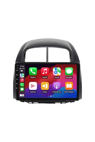 Daihatsu Sirion 2006-2009 Android Multimedya Carplay Android Auto Navigasyon 8gb Ram 128gb 9"