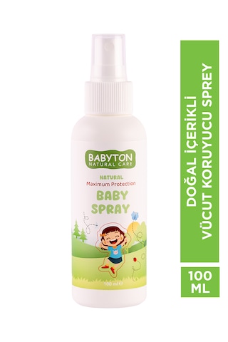 Babyton Organik ve Doğal İçerikli Vücut Koruyucu Sprey 100 ML