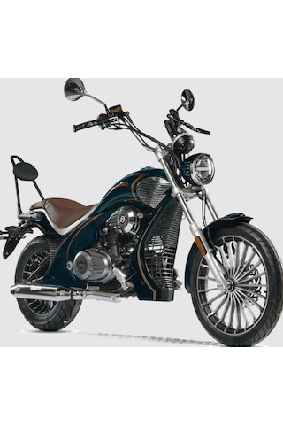 Motolüx Cappadocia 125cc Otomatik Vites Chopper Motosiklet Lacivert