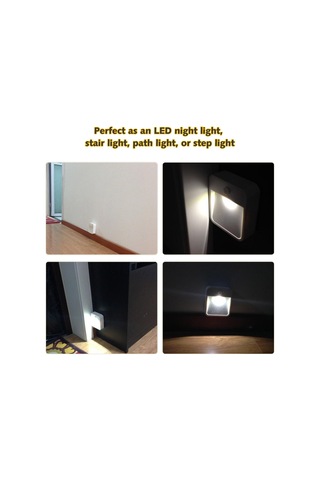 Suofeng 3'lü Led Toprak Aydınlatması, 100 Algılama Açıısı, 30 Saniye Süre, 0.3w, Abs+pc Malzeme Diğer