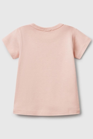 United Colors Of Benetton Kız Bebek T Shirt A.pembe 3ı9wa1062-1423 Pembe