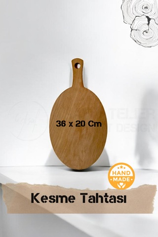 El Yapımı Kayın Ağacı Ahşap Kesme Tahtası