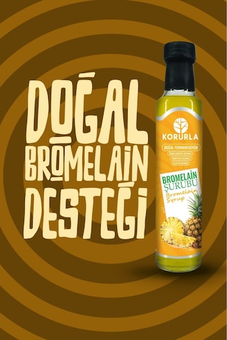 Bromelain Ananas İçeren Detox Şurubu 250 Ml