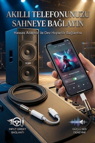Ouptec Lightning To 3.5mm Aux Dönüştürücü Apple iPhone Uyumlu Kulaklık Jack Çevirici Araç Ses Adaptörü