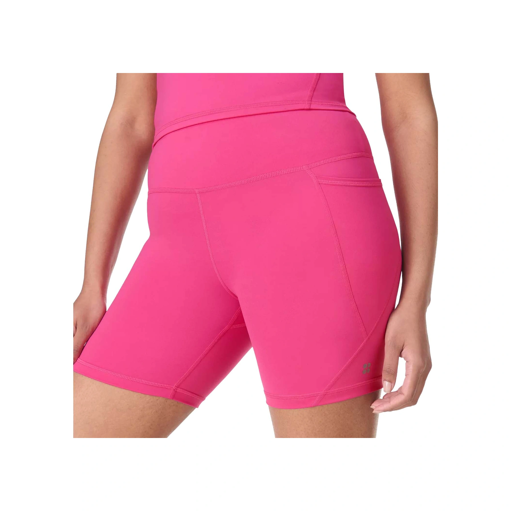 Sweaty Betty Sweaty Betty Power 6 Biker Shorts Kadın Gri Koşu Şortu 5122 Gri