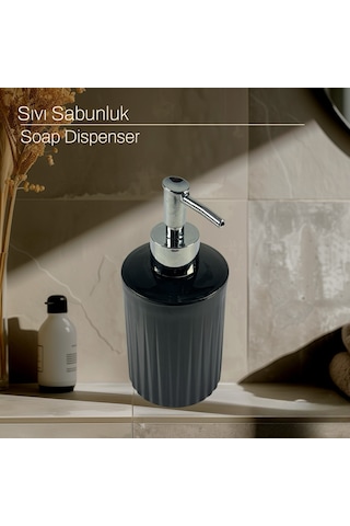 Lüx Banyo Seti Siyah