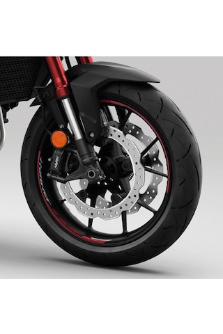 One Vıp Sale Honda Hornet 750 Sticker Jant İç & Dış  Jant Sticker Modeli - Kırmızı