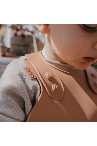 Bibs Overall Bib Bebek Mama Önlüğü - Earth Kiremit