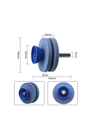 Skycity Pembe/ Mavi 7mm Uçlu Dayanıklı Korundum Makyaj Bıçağı Taslaştırıcı - 95g