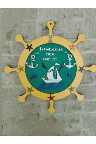 Kapı Süsü Kişiye Özel Sarı