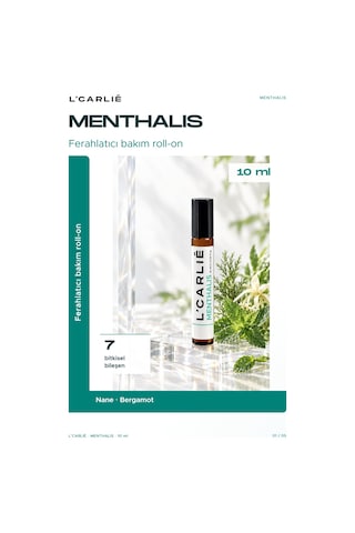 L'carlıe Menthalis Canlandırıcı Bitki Yağları Roll-on Naneli 10 Ml