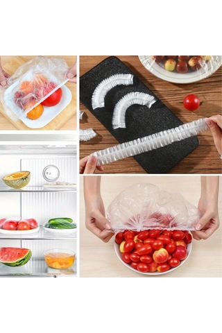 Buffer 100 Adet Tazeliği Koruyan Kullan At Tabak Bonesi