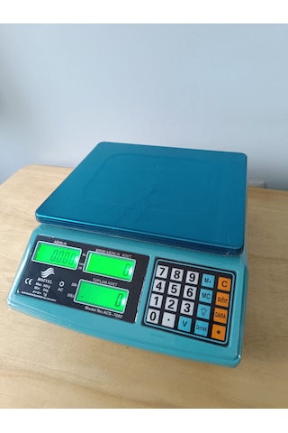 Bozyel 30 Kg-1 Gr Hassas Adet Parça Sayım Terazisi-metal Kefe-has