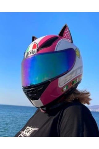 Kedi Kulağı Kask Aksesuarı Kask Aparatı 001