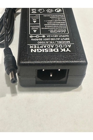 48 Volt 2 Amper Adaptör 48 V 2 A 5.5 Mm 2.5 Mm Adaptör