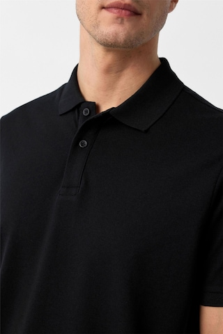 Süvari Siyah Regular Armürlü Polo Yaka Tişört-37375 Siyah