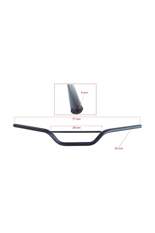 Mondial X-treme Max 150-200 Gidon Atkılı Siyah Mondial X-treme Max 150-200 Gidon Atkılı Siyah