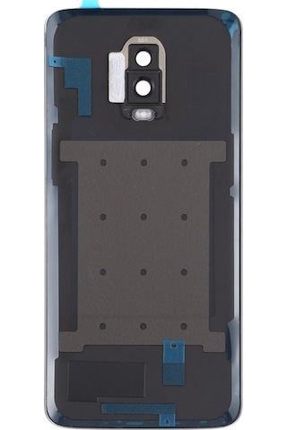 Cbtx Oneplus Uyumlu 6t Kamera Lensli Pil Arka Kapağı Jet Siyahı
