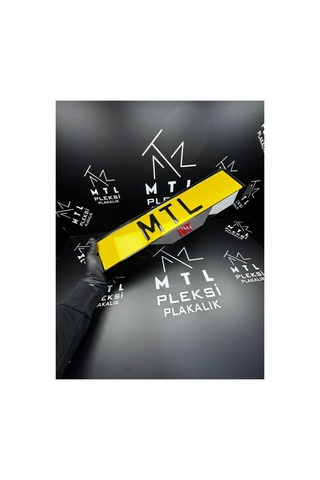 2 Adet Fıat Mat Uyumlu Pleksi Plakalık - 681089687
